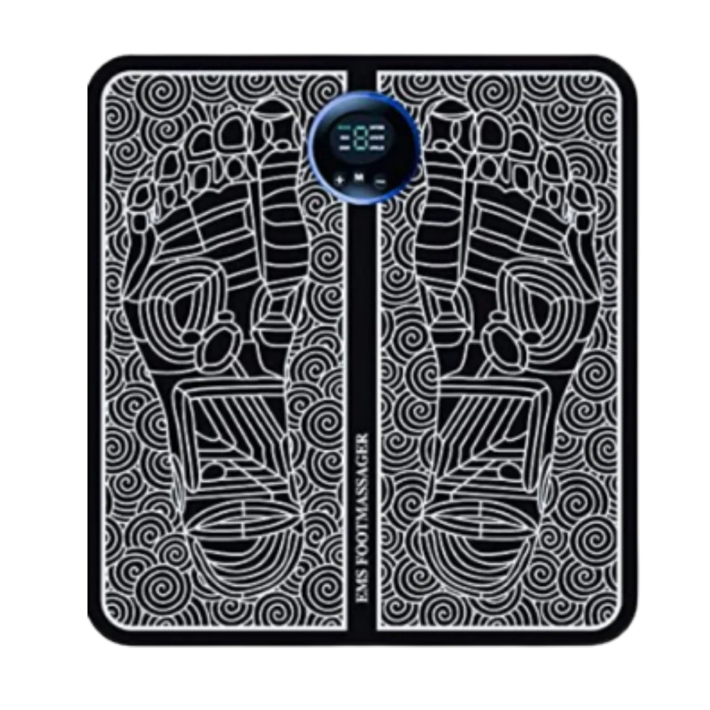 Express Tapis de Massage EMS et ENS  des Pieds  avec Stimulateur de points d'Acupuncture