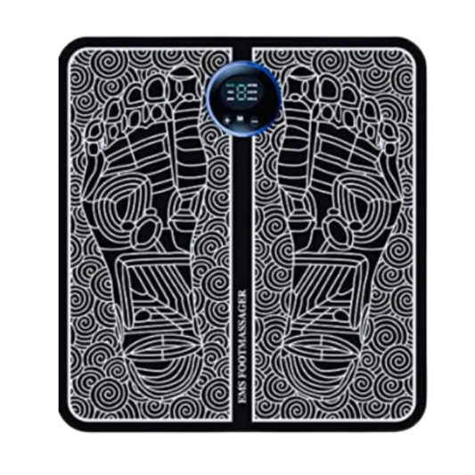Express Tapis de Massage EMS et ENS  des Pieds  avec Stimulateur de points d'Acupuncture