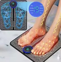 Express Tapis de Massage EMS et ENS  des Pieds  avec Stimulateur de points d'Acupuncture